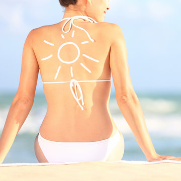 Sunscreen / sun tan lotion