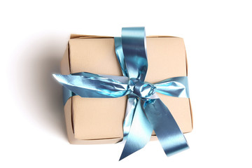 Gift box, isolated on white background