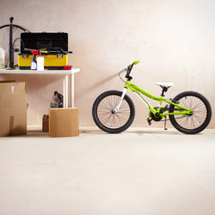 Mountain bike and equipment