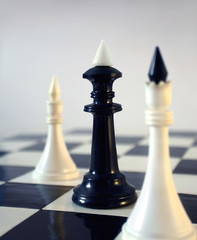 Chess in its contrast