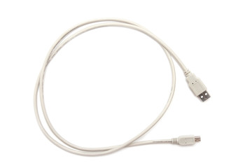 Usb-cable isolated.
