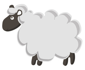 Cute  vector sheep