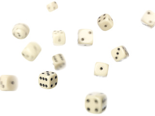 Rolled dices