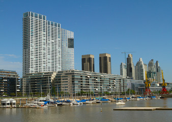 Naklejka premium Buenos Aires, Puerto Madero