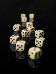 Rolled dices