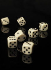 Rolled dices