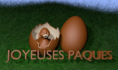 Oeuf de paques © double_2