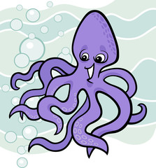 cartoon octopus