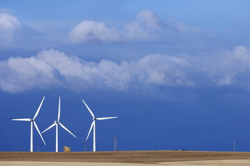 wind turbines