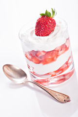 quark with strawberries