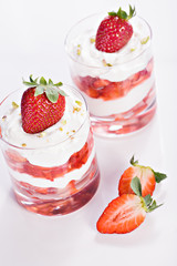 quark with strawberries