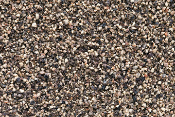 Crushed Black pepper (Piper nigrum) background.