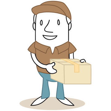 Figur, Paketzustellung