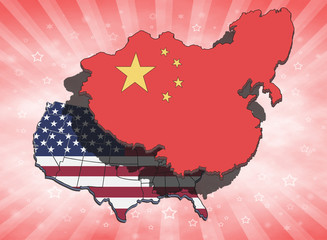 China Overshadowing USA - 40549714