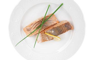grilled norwegian salmon fillet