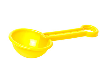 plastic scoop