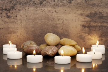 Zen-like candles