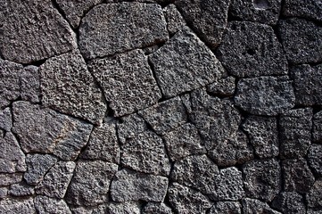 Cracked soil