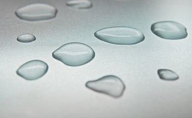 abstract picture of water drops