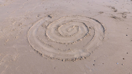Fototapeta na wymiar spiralform