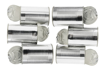 Stacks of Tin Cans