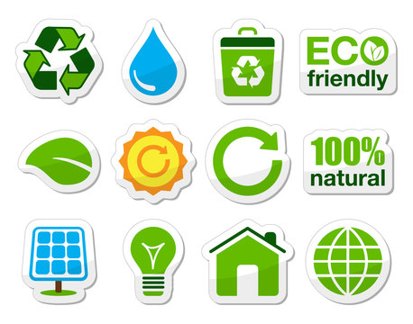Green / eco icons