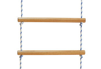 Wooden rope ladder