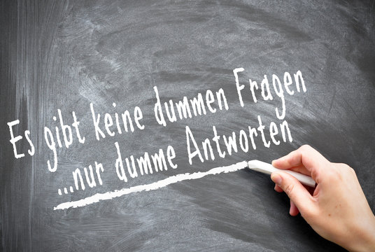 Dumme Fragen