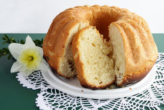 traditional easter cake called "babka"
