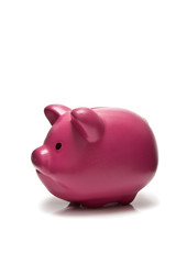 Pink Piggy bank or money box
