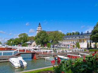 harbor at Naantali, Finland © neirfy