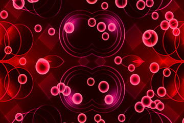 futuristic disco light background design