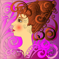 Розовая дама