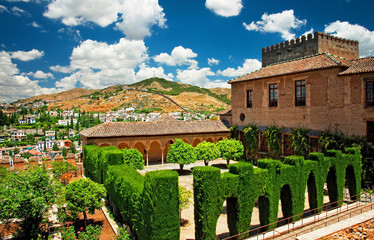 Garden of the Alhambra, Granada, Spain