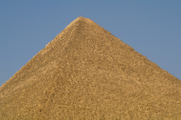 Fototapeta na wymiar Famous ancient egypt pyramids in Giza Cairo