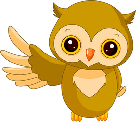 Fun zoo. Owl