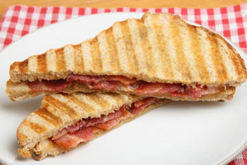 Toasted Sandwich with Bacon