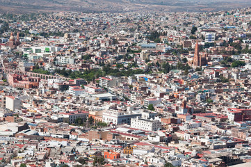Obraz premium Zacatecas, colorful town in Mexico