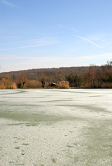 Obraz premium Wintersee