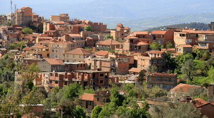 Fototapeta na wymiar wieś jeden Kabylie