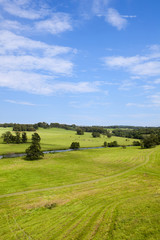 Rolling English Countryside In summer