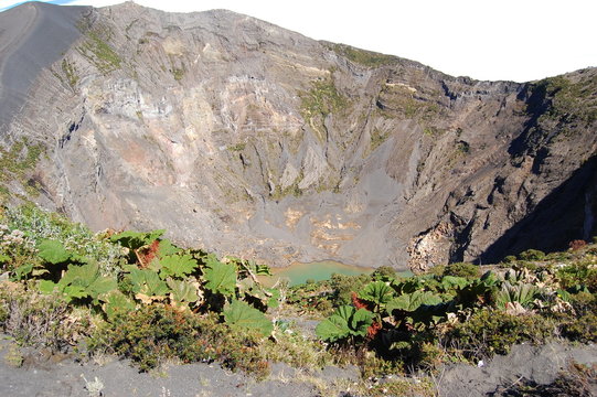 Irazu Vulcano Crater