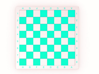 Empty chess board