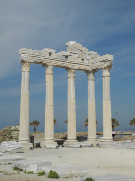 Apollon-Tempelin Side, Türkei