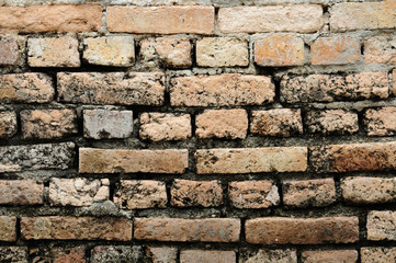 Old brick wall background