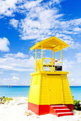 cabin on the beach, Enterprise Beach, Barbados, Caribbean