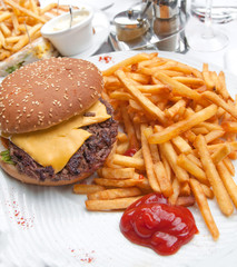 Cheese burger