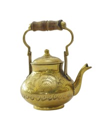 kettle with brass