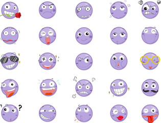 smile face icons