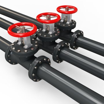 3d pipe system and oil valve
